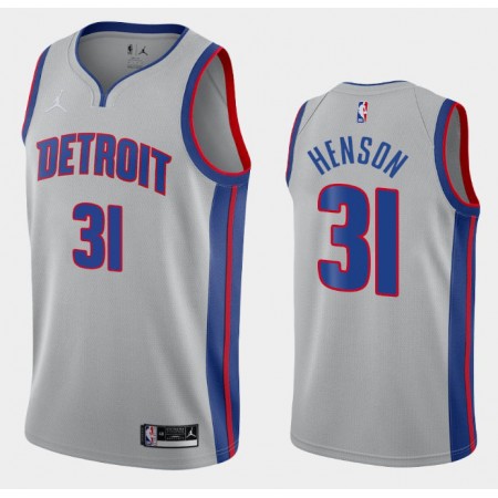 Dres Detroit Pistons John Henson 31 2020-21 Jordan Brand Statement Edition Swingman